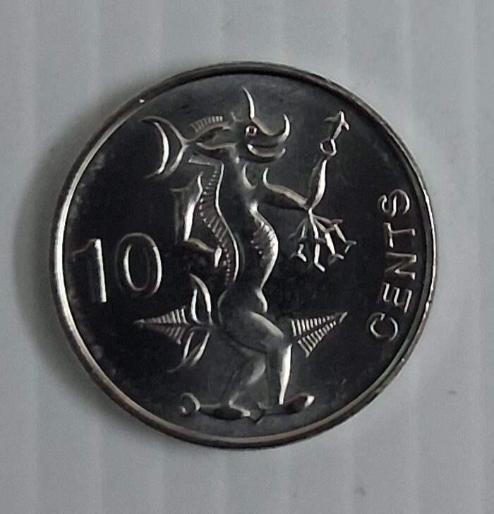 Solomon Islands 10 cents 2012 world coin