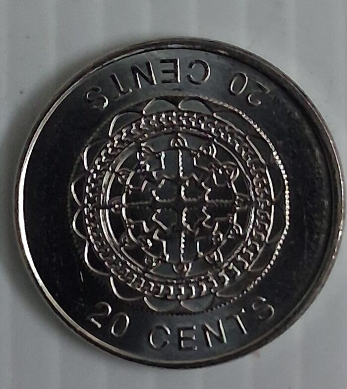 Solomon Islands 20 cents Malaita Pendant 2012 world coin