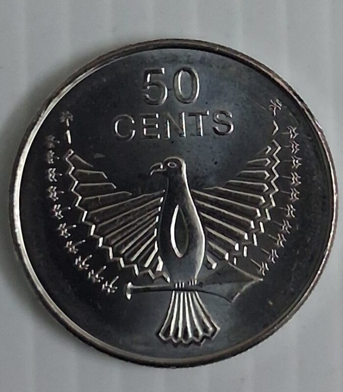 Solomon Islands 50 cents 2012 world coin