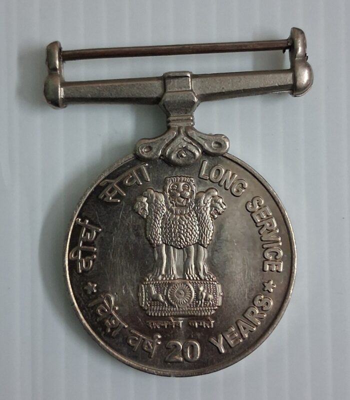 Indian Armed forces medal 20 Years Long Service