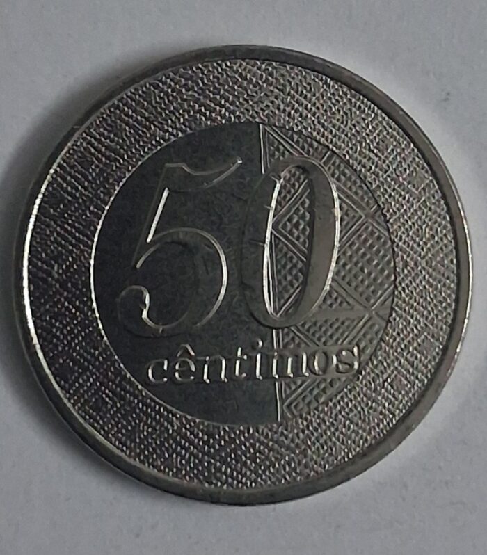 Angola 50 centimos world coin 2012