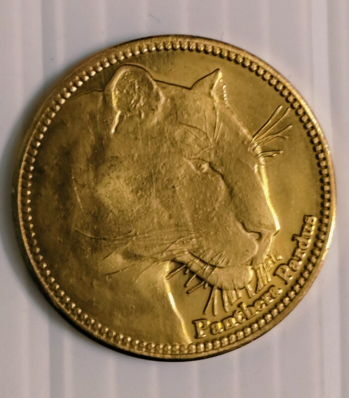Somaliland 5 Shillings Panthera Pardus coin 2016