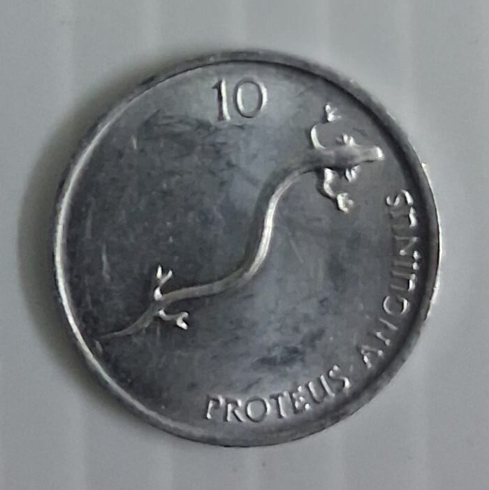 Slovenia 10 Stotinov world coin Unc