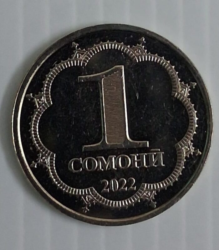 Tajikistan 1 Somoni world coin Unc