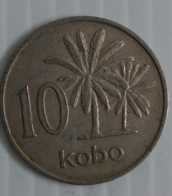 Nigeria 10 Kobo world coin