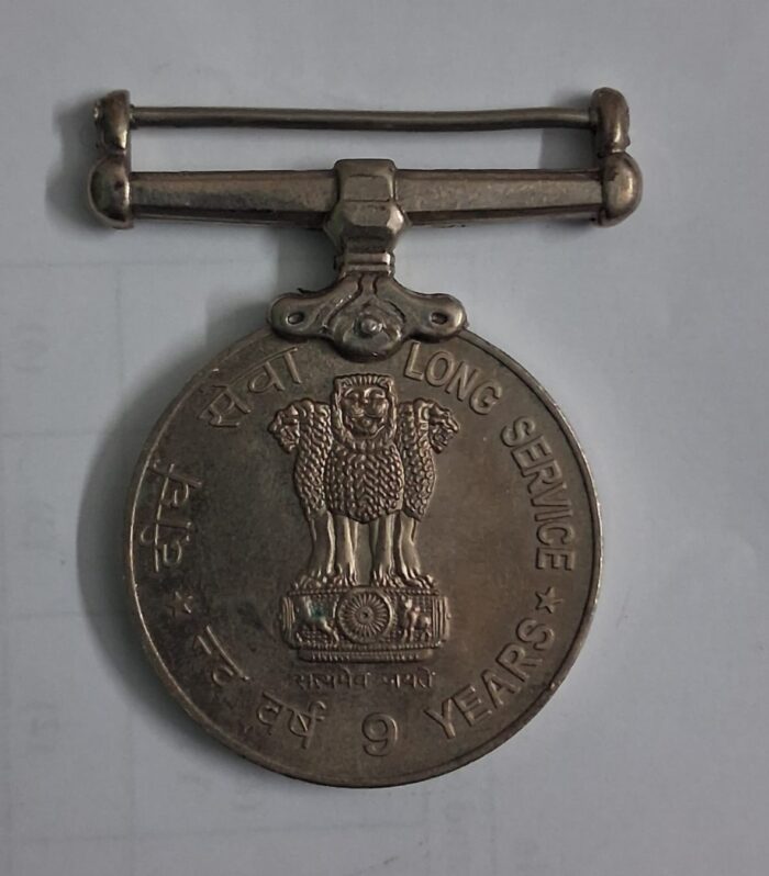 Indian Armed Forces 9 Years Long Service Medal