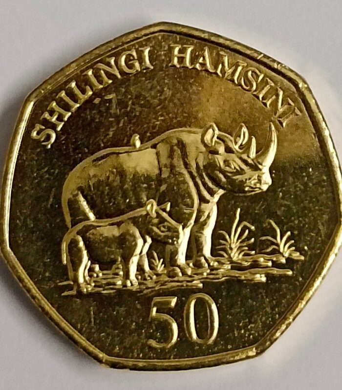 Tanzania 50 Shillings world coin Unc