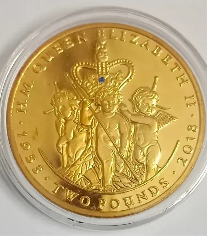 South Georgia and Sandwich Islands 2 Pounds world coin