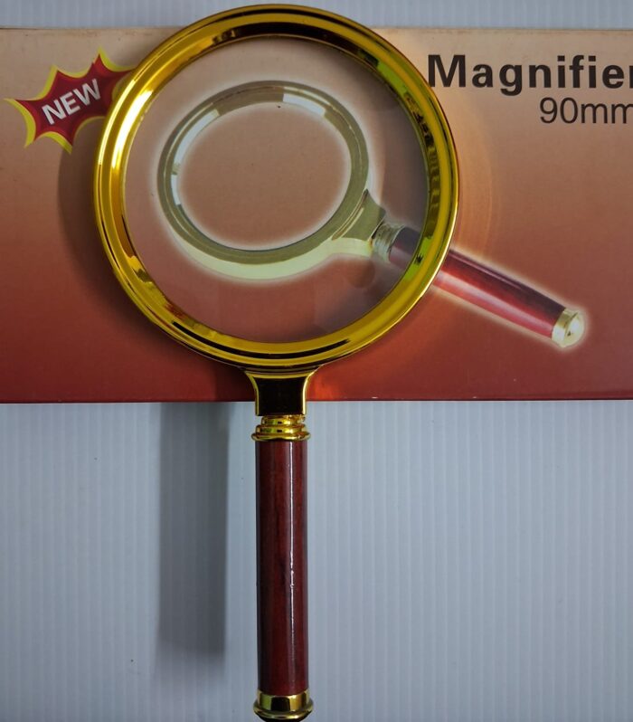 Magnifier 80 mm Golden Colour