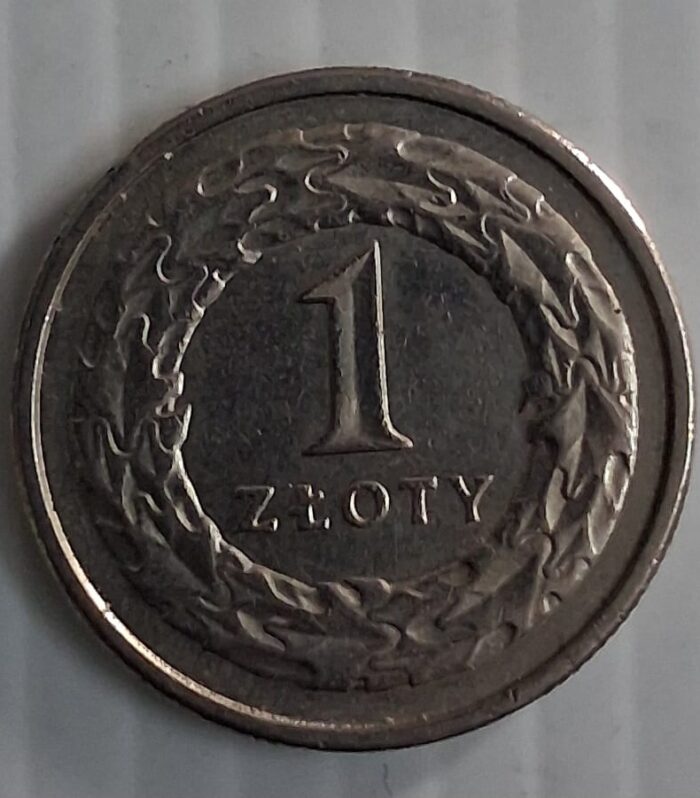 Poland 1 Zloty coin 1995